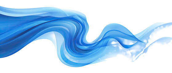 Abstract flowing blue liquid (1)