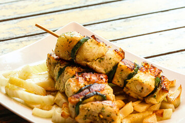 fischspieße