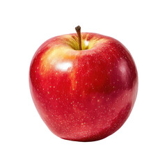 Close-up of a vibrant red apple (1)