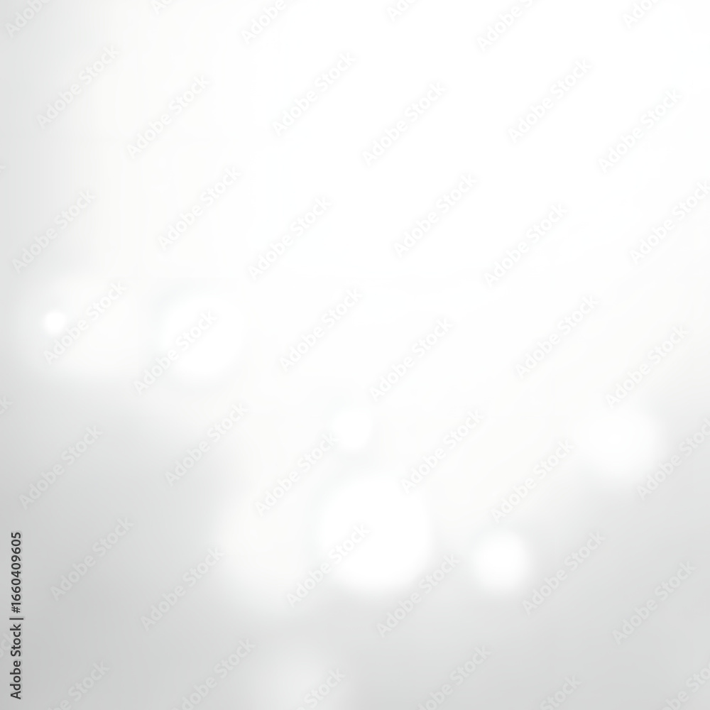 Poster abstract soft white and gray gradient background with subtle light effects and a gentle blurred text