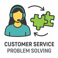 service concept with business elements on blackboard