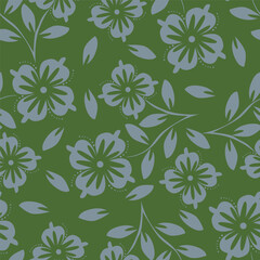 Fototapeta premium seamless floral pattern