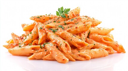 Delicious Penne allay Vodka Pasta in Pink Tomato Cream Sauce