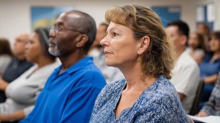 Fototapeta premium Housing Voucher Program Orientation for Low-Income Families