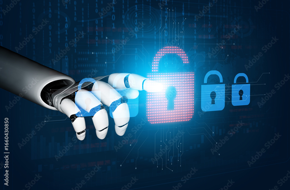 Poster ai system identifies potential data vulnerabilities and alerts for breaches, improving proactive cyb