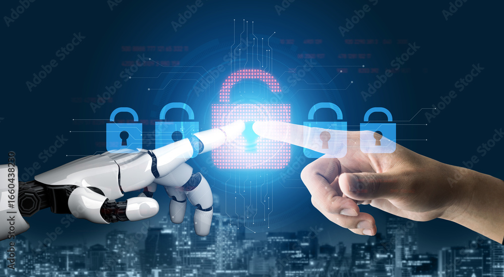 Poster ai system identifies potential data vulnerabilities and alerts for breaches, improving proactive cyb