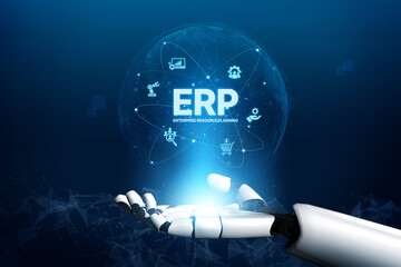 AI optimizes ERP platforms with centralized dashboards, automated data flow, and smart tools for...