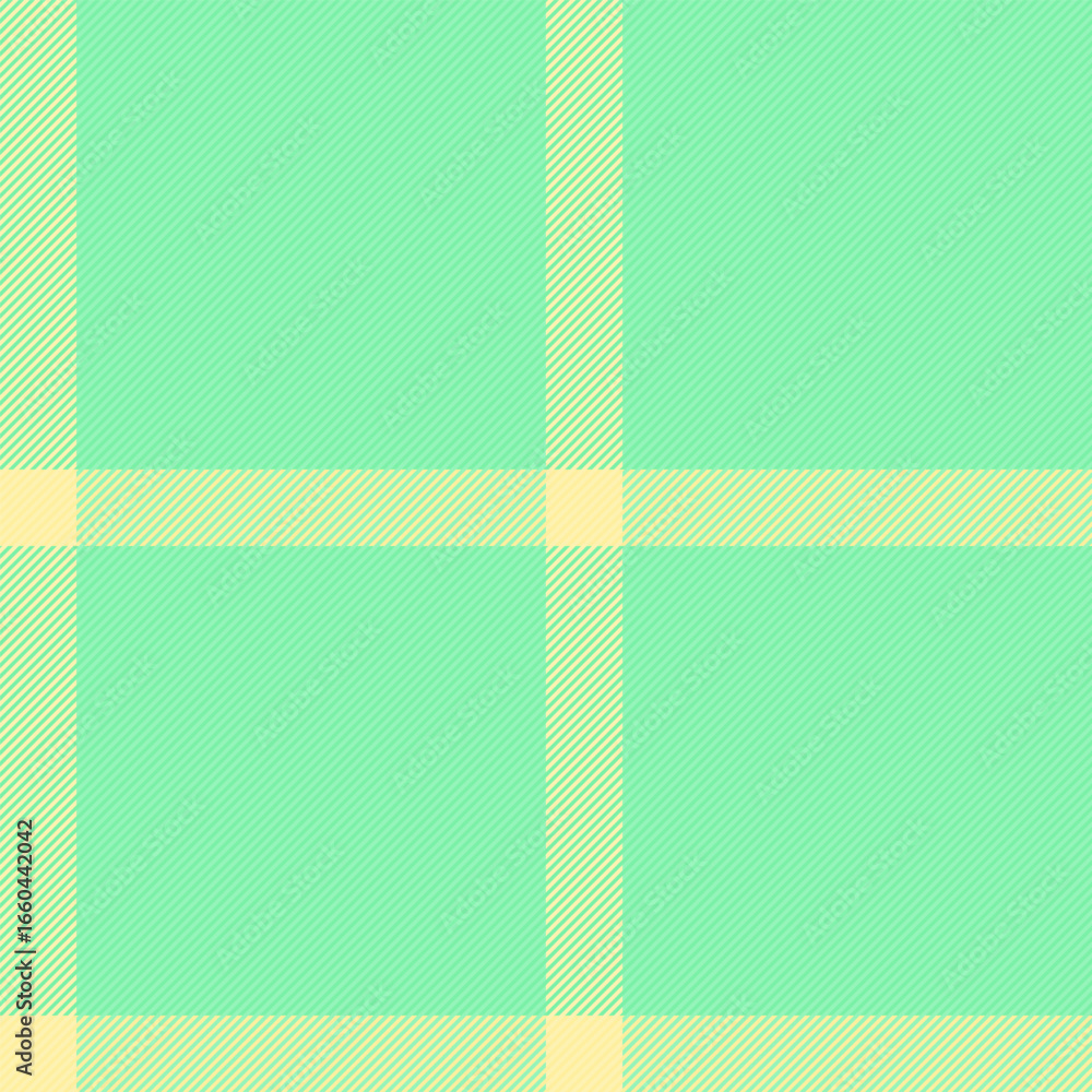 Poster seamless plaid pattern in soft mint green and beige. ideal for textiles, backgrounds, and designs ne
