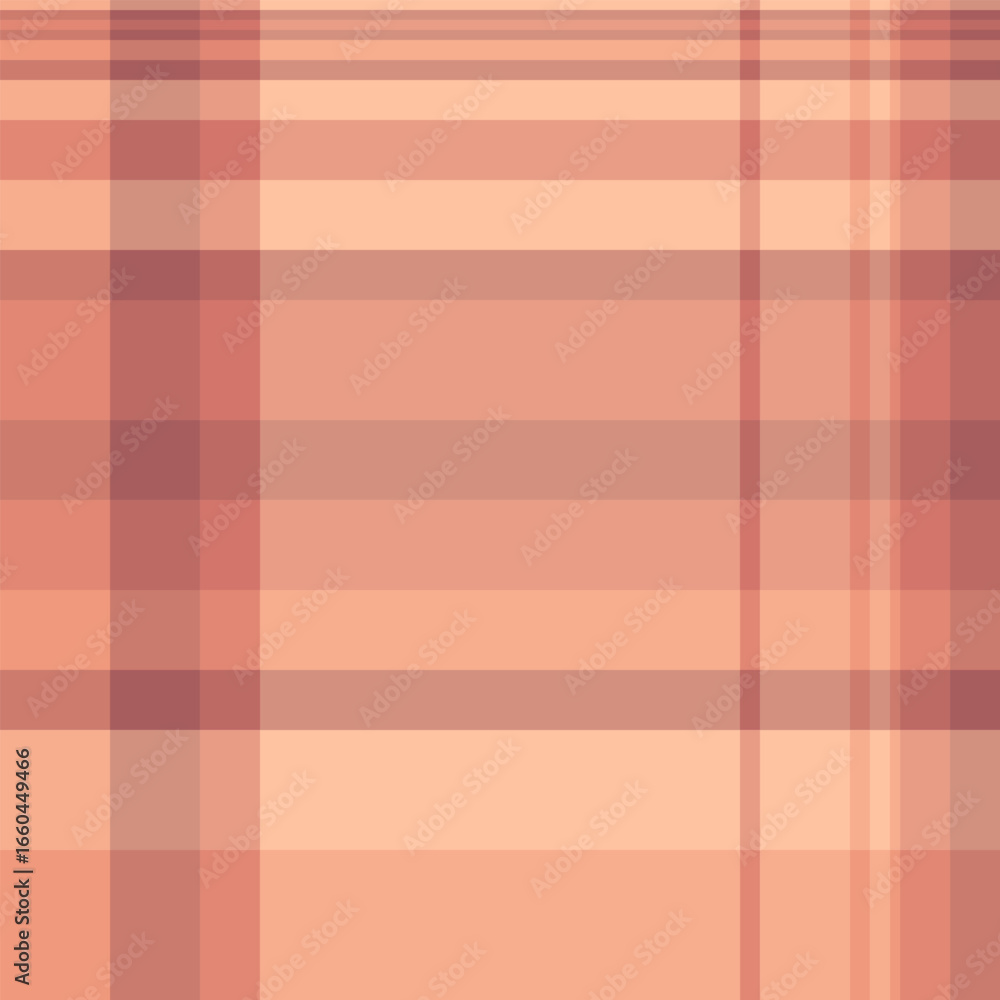 Aufkleber soft plaid pattern in coral hues. great for backgrounds, textiles, or adding a touch of warmth to de