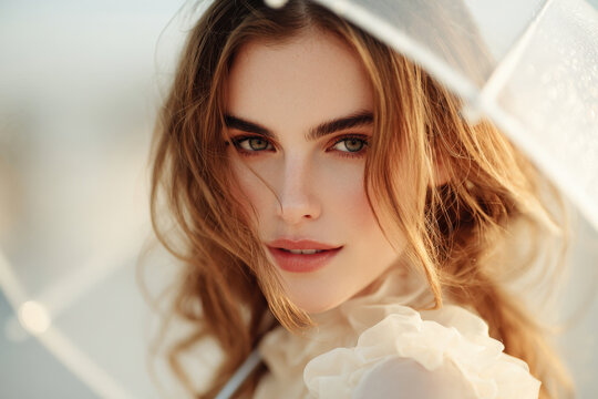 portrait captured in soft lighting featuring individual with engaging expression