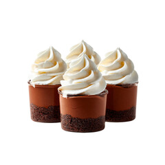 Delicious Chocolate Mousse Parfaits with Whipped Cream