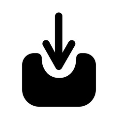 Obraz premium Icon-Download-Filled