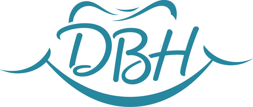 DBH logo, wave design