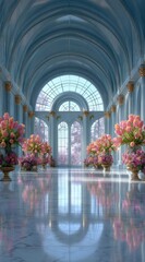 Naklejka premium Celestial Conservatory