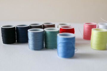 Colorful Sewing Threads