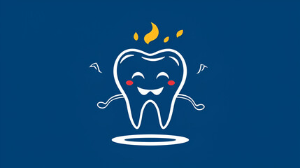 Obraz premium Gingivitis Icon. Vector Design