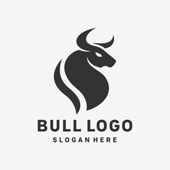 Fearless Bull Sign Logo Design