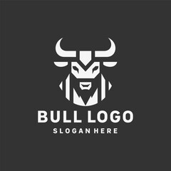 Distinctive Bull Graphic Logo Design