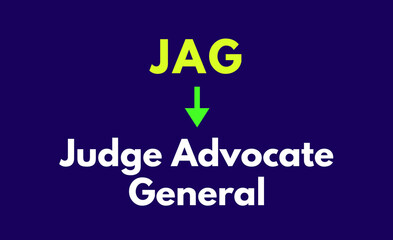 JAG Meaning, Judge Advocate General