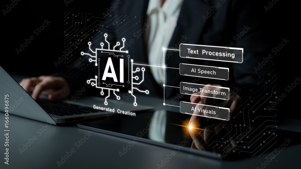 Poster ai assistant with llm, big data, machine learning, and generative ai powers prompt engineering and s