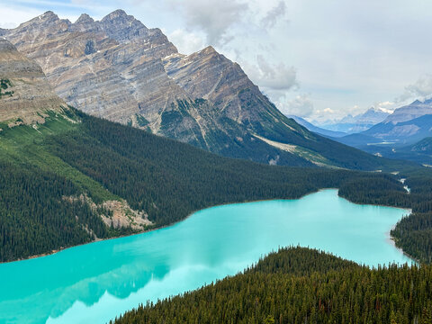 lake in the mountains