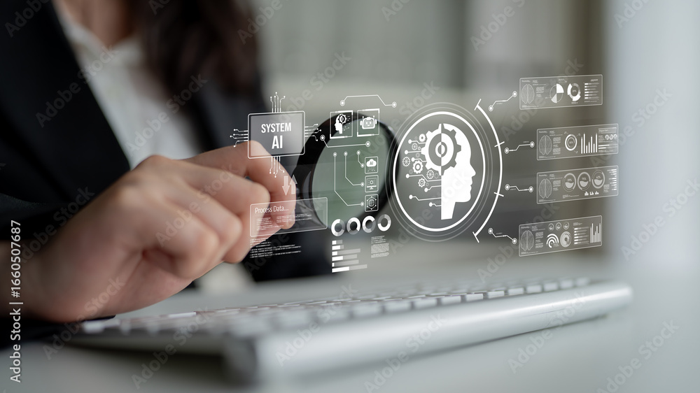 Poster ai assistant with llm, big data, machine learning, and generative ai powers prompt engineering and s