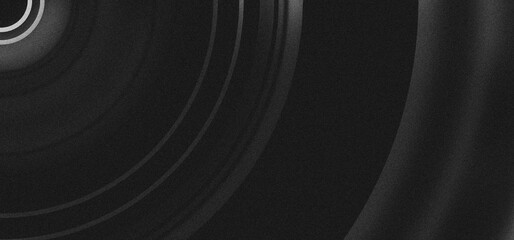 Black white grainy background, monochrome gray noisy texture dark grunge banner, header poster cover backdrop design