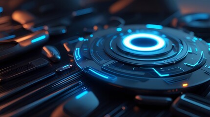 Browse through the most popular images of futuristic gadgets., clean background, Photo stock style, clean background, no copyrighted logo, no letters