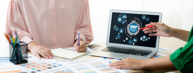 ERP enterprise resource planning software for brisk business to plan the marketing strategy
