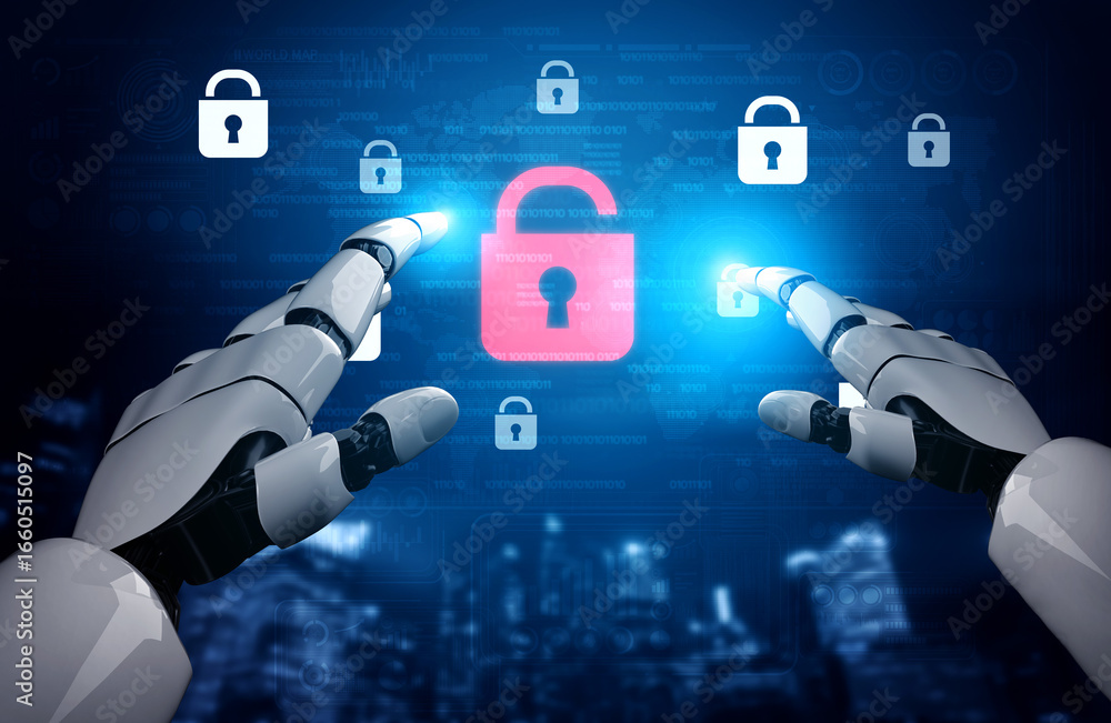 Poster ai system identifies potential data vulnerabilities and alerts for breaches, improving proactive cyb