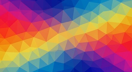 Fototapeta premium Experience the beauty of a energetic background built from polygonal geometry
