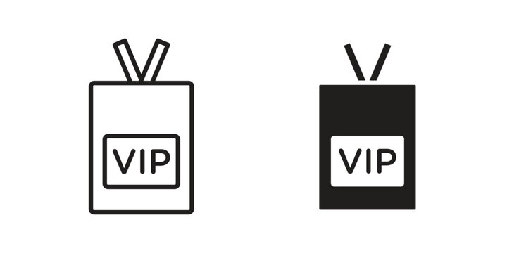 VIP pass icon