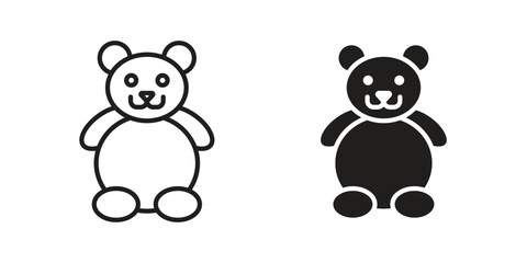 Teddy bear icon