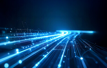 Futuristic Technology and Electronics Abstract Background
