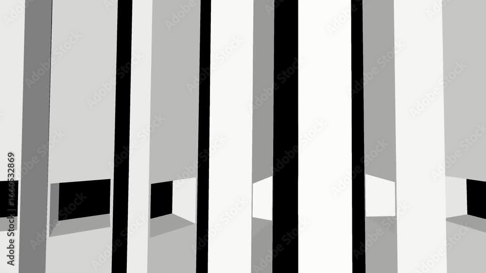Aufkleber abstract monochrome background with vertical stripes, creating a modern and stylish pattern for vari