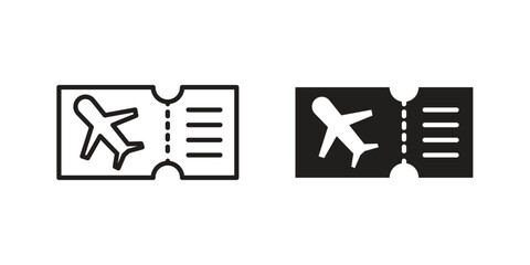 Airline ticket icon