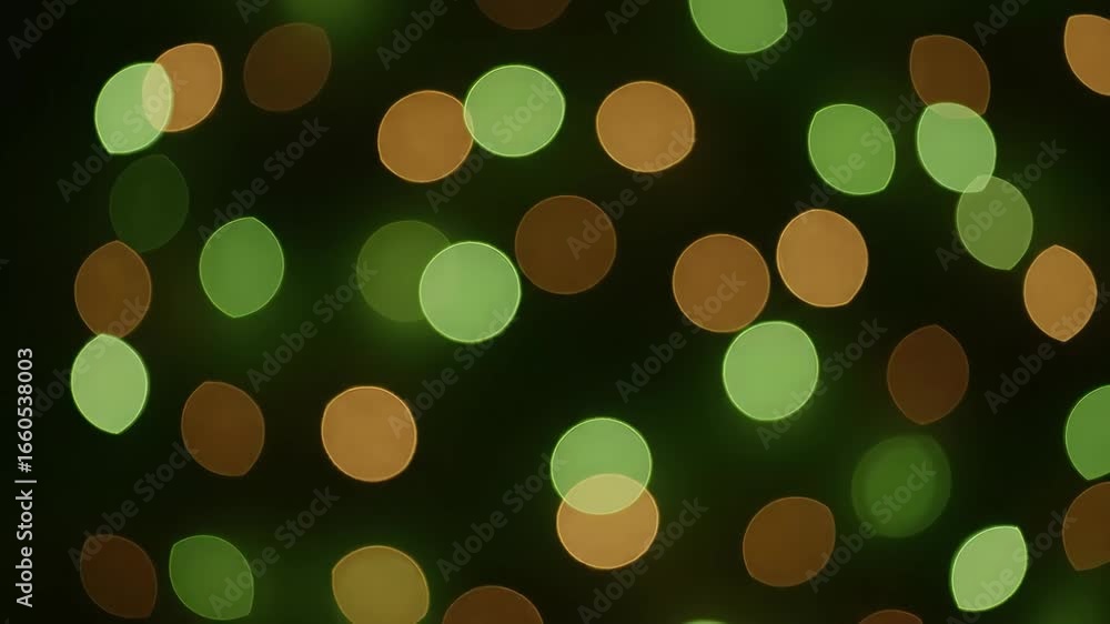 Poster abstract green and bronze bokeh lights background - mesmerizing green and bronze bokeh lights create