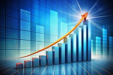 Business growth graph