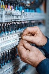 technician work on electrical