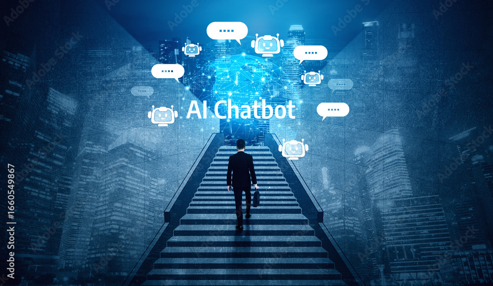 Poster ai chatbot using prompt engineering and llm deep learning delivers explainable generative ai for sma