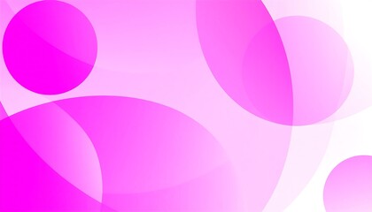 Abstract pink circles