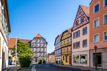 Altstadt, Muennerstadt, Münnerstadt, Bayern, Deutschland 