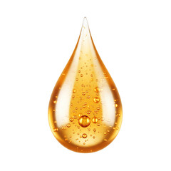 Drop of golden honey or oil