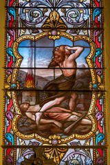 Cain kills his brother Abel