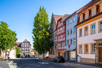Altstadt, Muennerstadt, Münnerstadt, Bayern, Deutschland 
