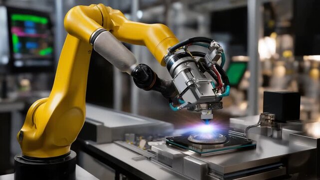 Fully robotic assembly cell operating with full autonomy in industry