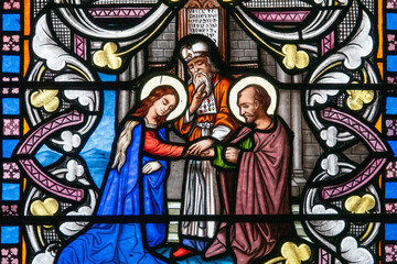The wedding of Mary and Joseph