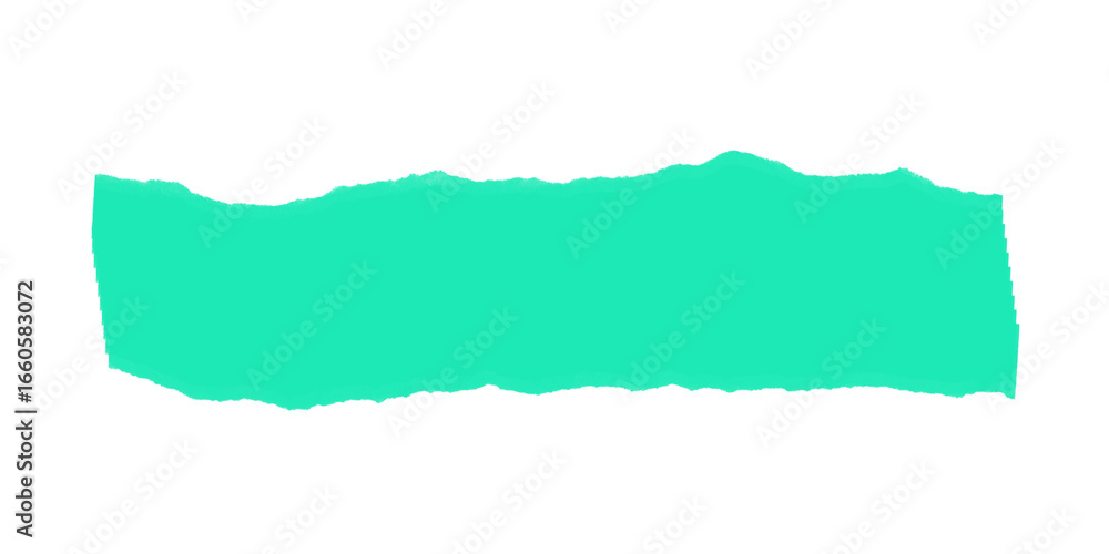 Poster a rectangular turquoise shape with a gray border against a black background in a simple composition