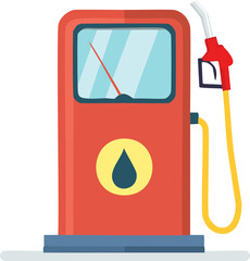 Gas Pump Icon &ndash; Fuel, Petrol, Energy Symbol