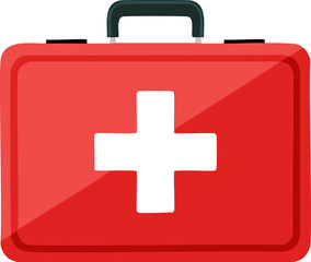 First Aid Kit Icon &ndash; Emergency, Medical Box Symbol